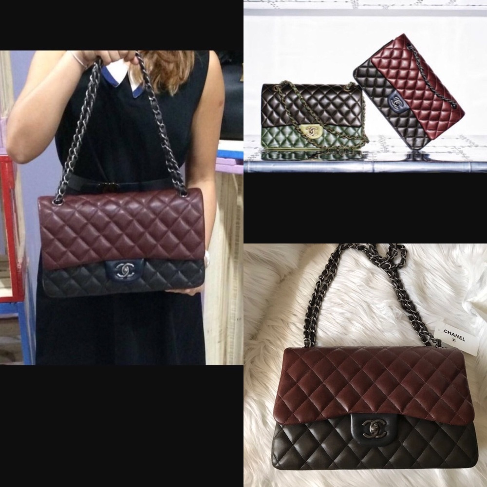 New with Tag Chanel Large Classic Flap Handbag Limited Edition
